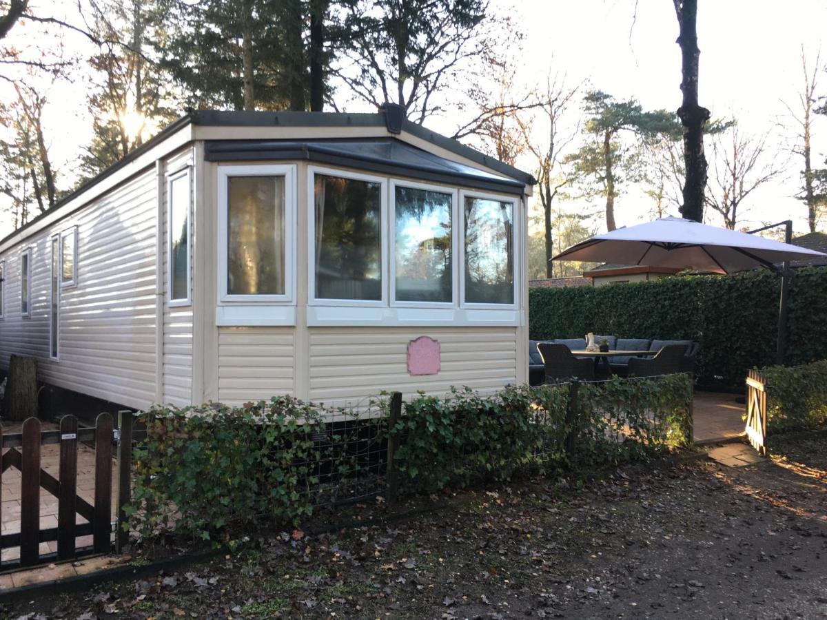 Villa Prachtige Luxe Chalet Op De Veluwe Nabij Hoenderloo Exterior foto